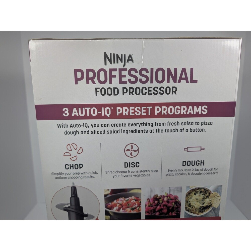 Ninja BN600 Professional Food Processor 850W 9-Cup Auto-iQ New in Box - Picture 4 of 7